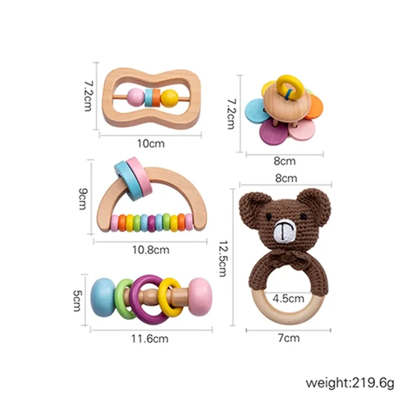 Baby Animal Rattle Gift Sets
