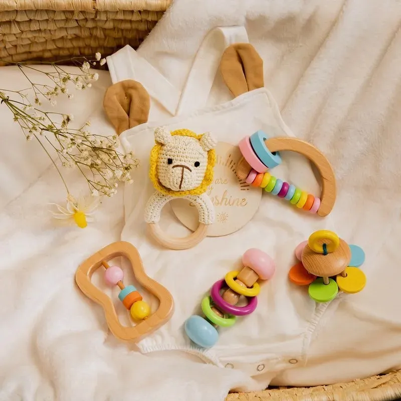 Baby Animal Rattle Gift Sets