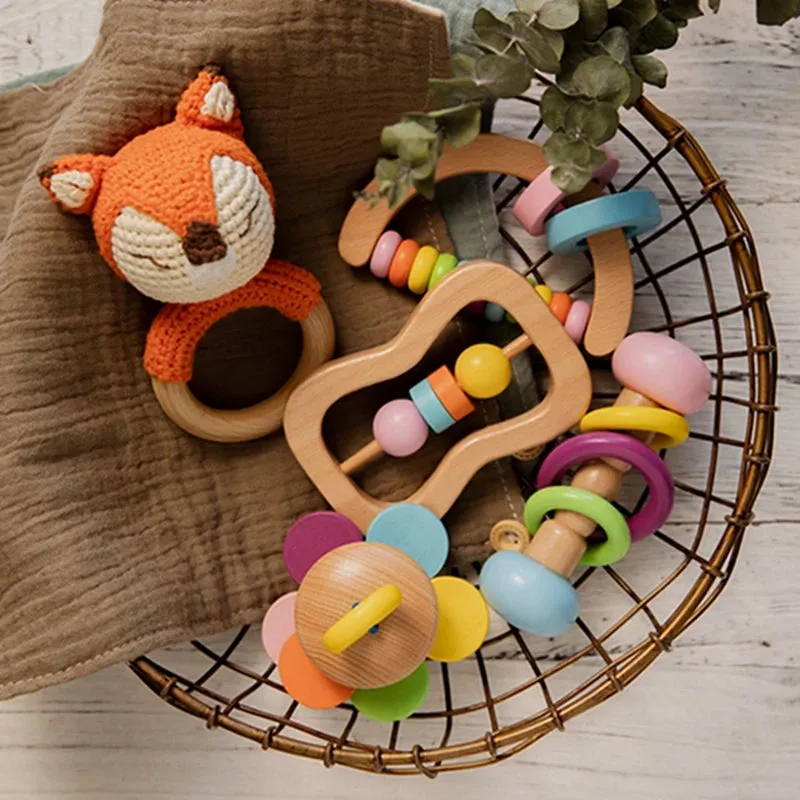 Baby Animal Rattle Gift Sets