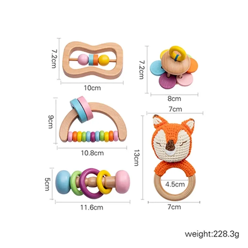 Baby Animal Rattle Gift Sets