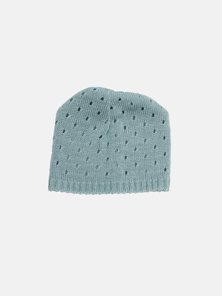 Baby Boy 3 Piece Dot Knitted Short Sleeve Summer Gift Box Set-Mint Green