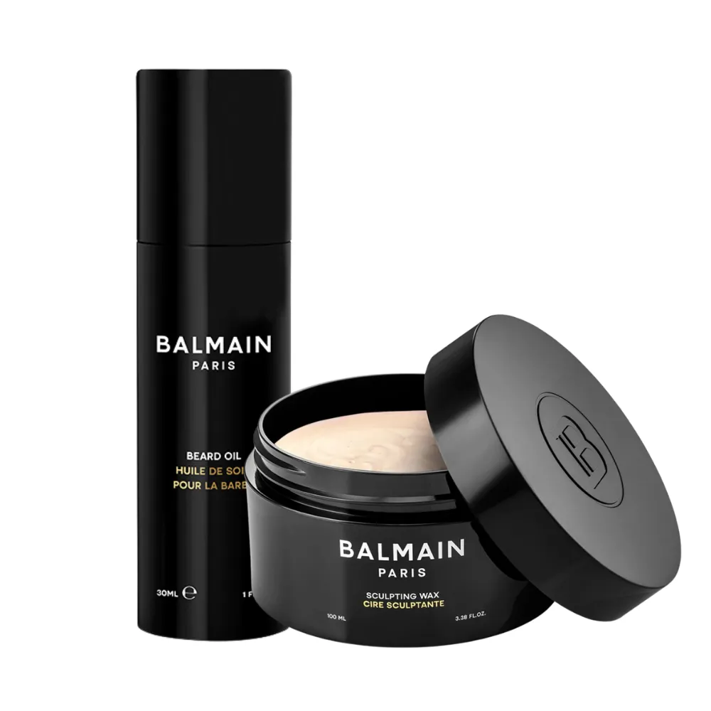 Balmain Homme Set - Sculpting Wax & Beard Oil