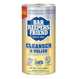 Bar Keepers Friend Cleanser and Polisher, 12 Oz