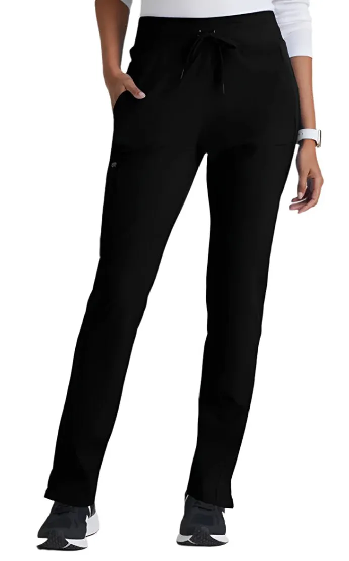 Barco One™ by Barco Uplift 5-Pocket Mid-Rise Tapered Leg Scrub Pant-Tall