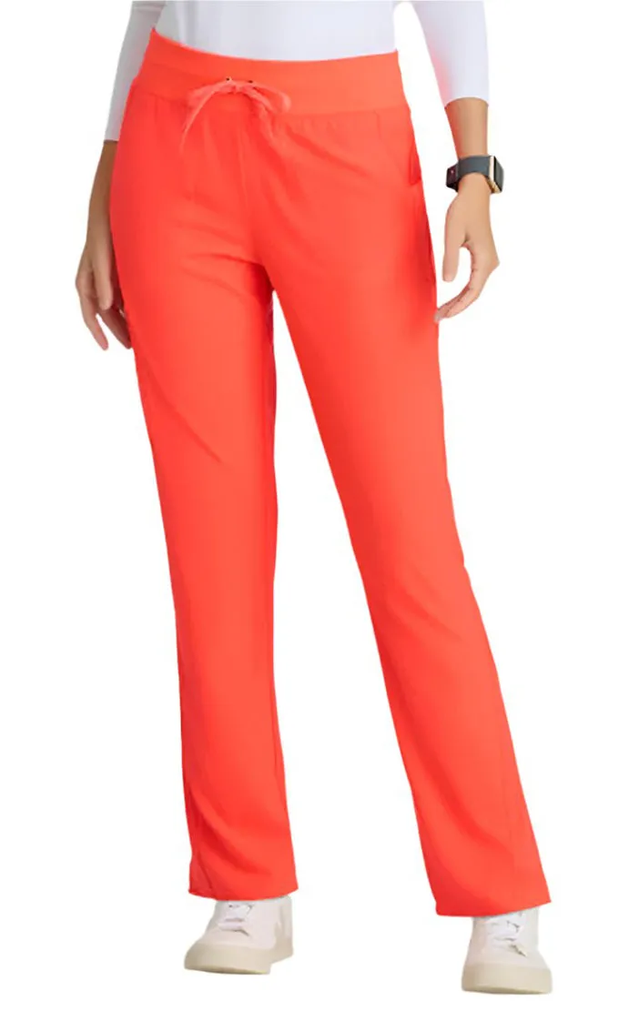 Barco One™ by Barco Uplift 5-Pocket Mid-Rise Tapered Leg Scrub Pant-Tall