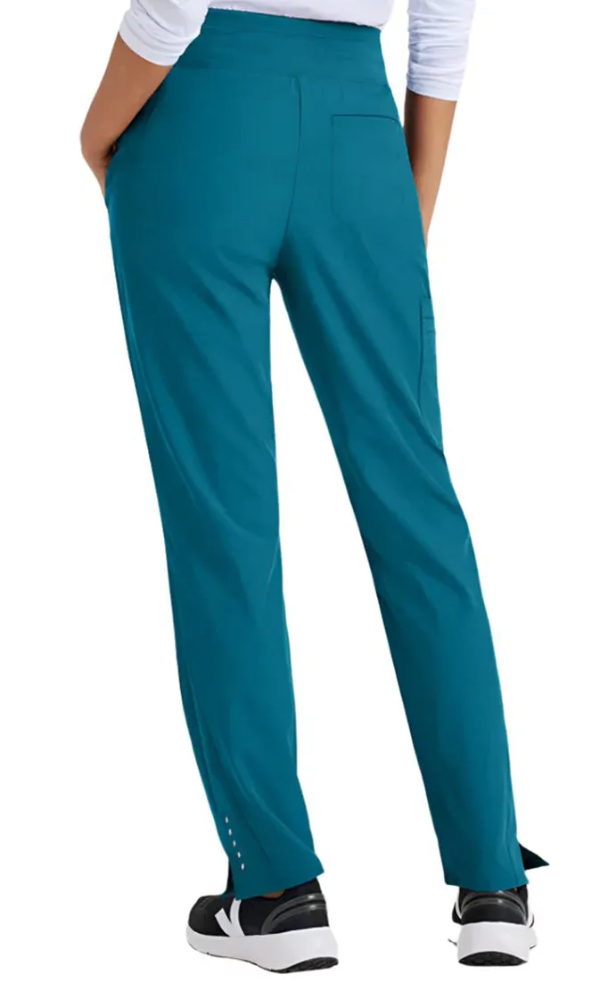 Barco One™ by Barco Uplift 5-Pocket Mid-Rise Tapered Leg Scrub Pant-Tall