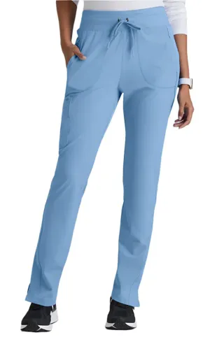 Barco One™ by Barco Uplift 5-Pocket Mid-Rise Tapered Leg Scrub Pant-Tall