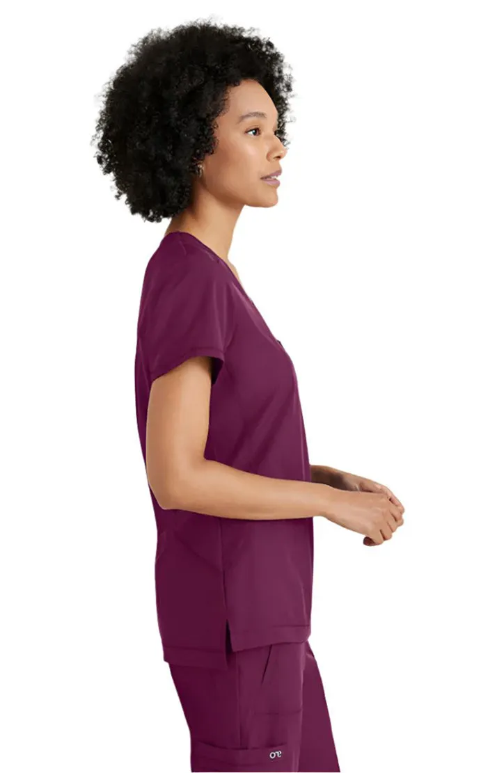 Barco One™ by Barco Uplift 5-Pocket Mid-Rise Tapered Leg Scrub Pant-Tall