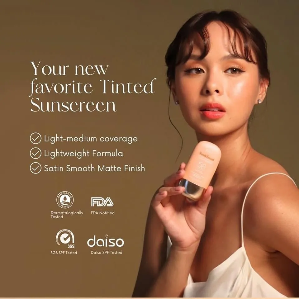 Barefaced - Sunkissed Tinted Sunscreen SPF 50 PA    - 50g
