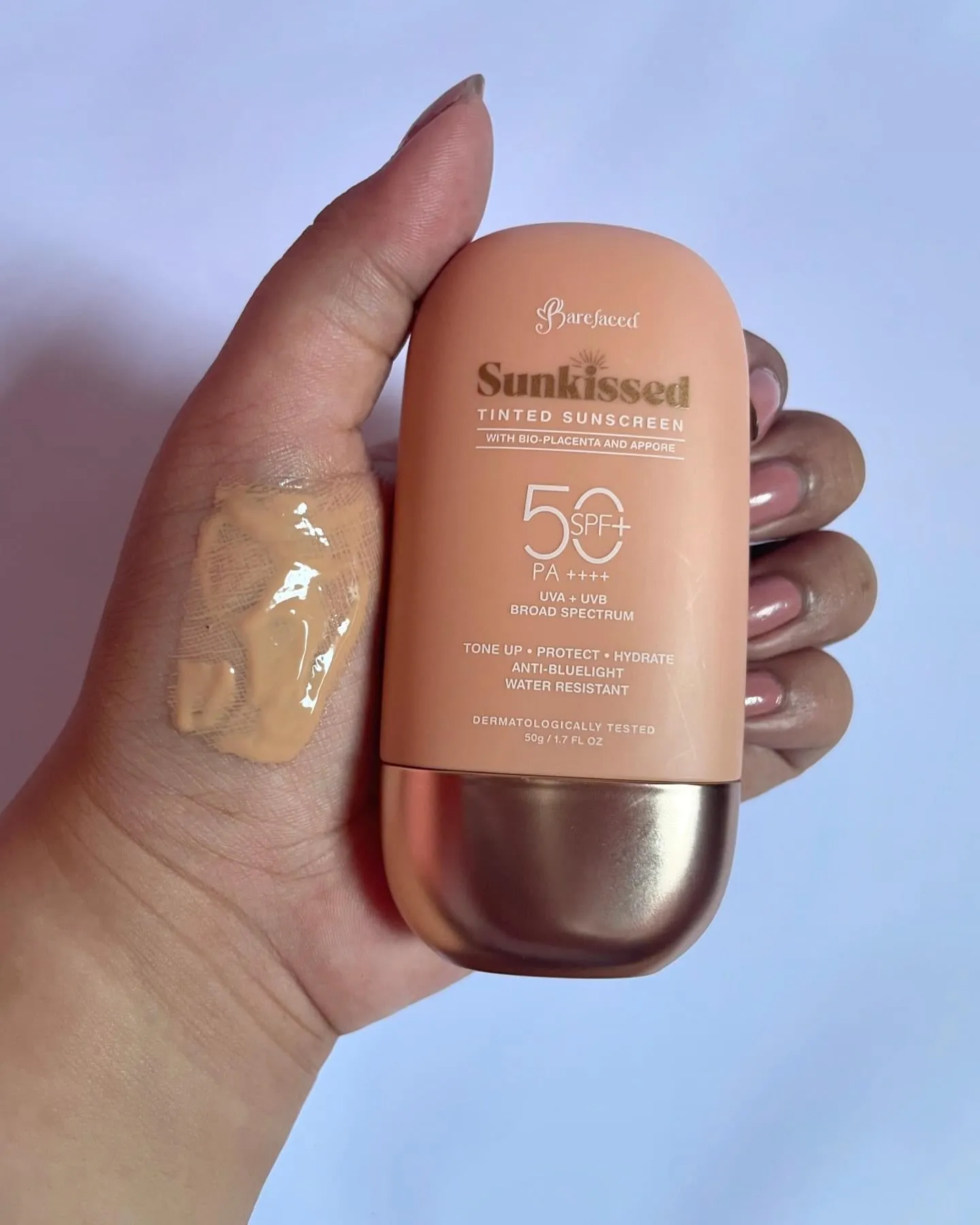 Barefaced - Sunkissed Tinted Sunscreen SPF 50 PA    - 50g