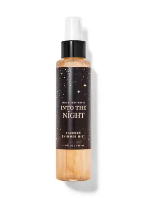 BATH AND BODY WORKS Into the Night Diamond Shimmer Mist مست معطر للجسم مع ذرات لامعة من باث اند بودي ووركس