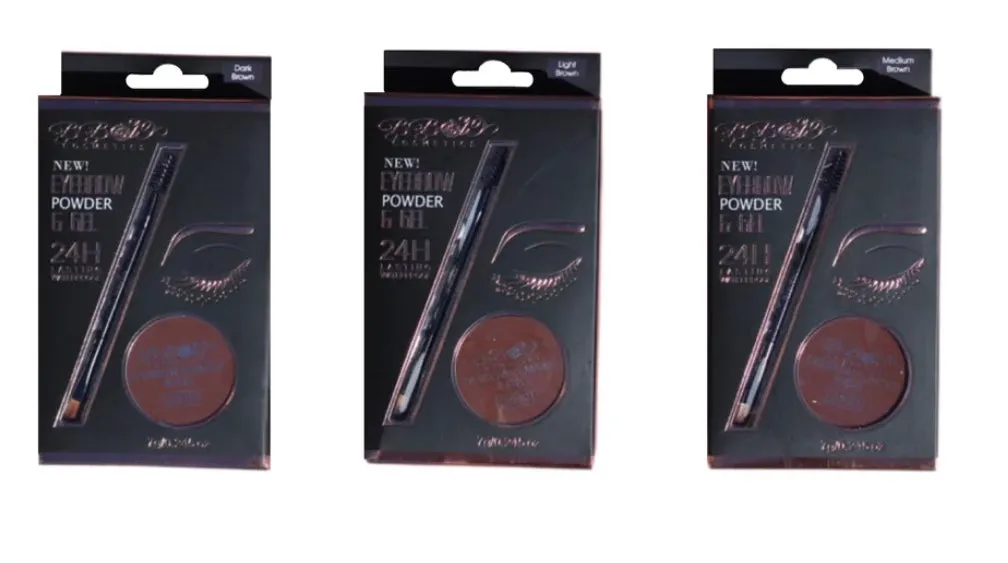 BB&W Cosmetics - Eyebrow Powder & Gel