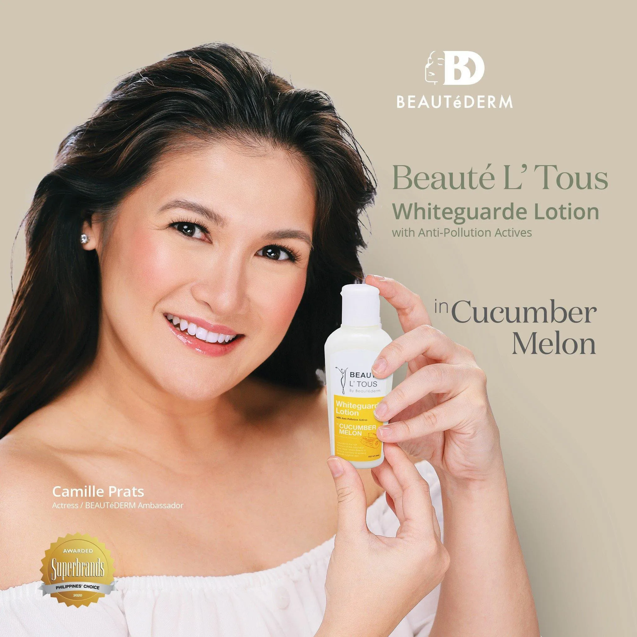 Beaute L’ Tous Whiteguarde Lotion - Cucumber Melon (60ml)