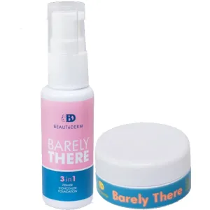 Beautederm Barely There 3 in 1 Cream Foundation 5 grams
