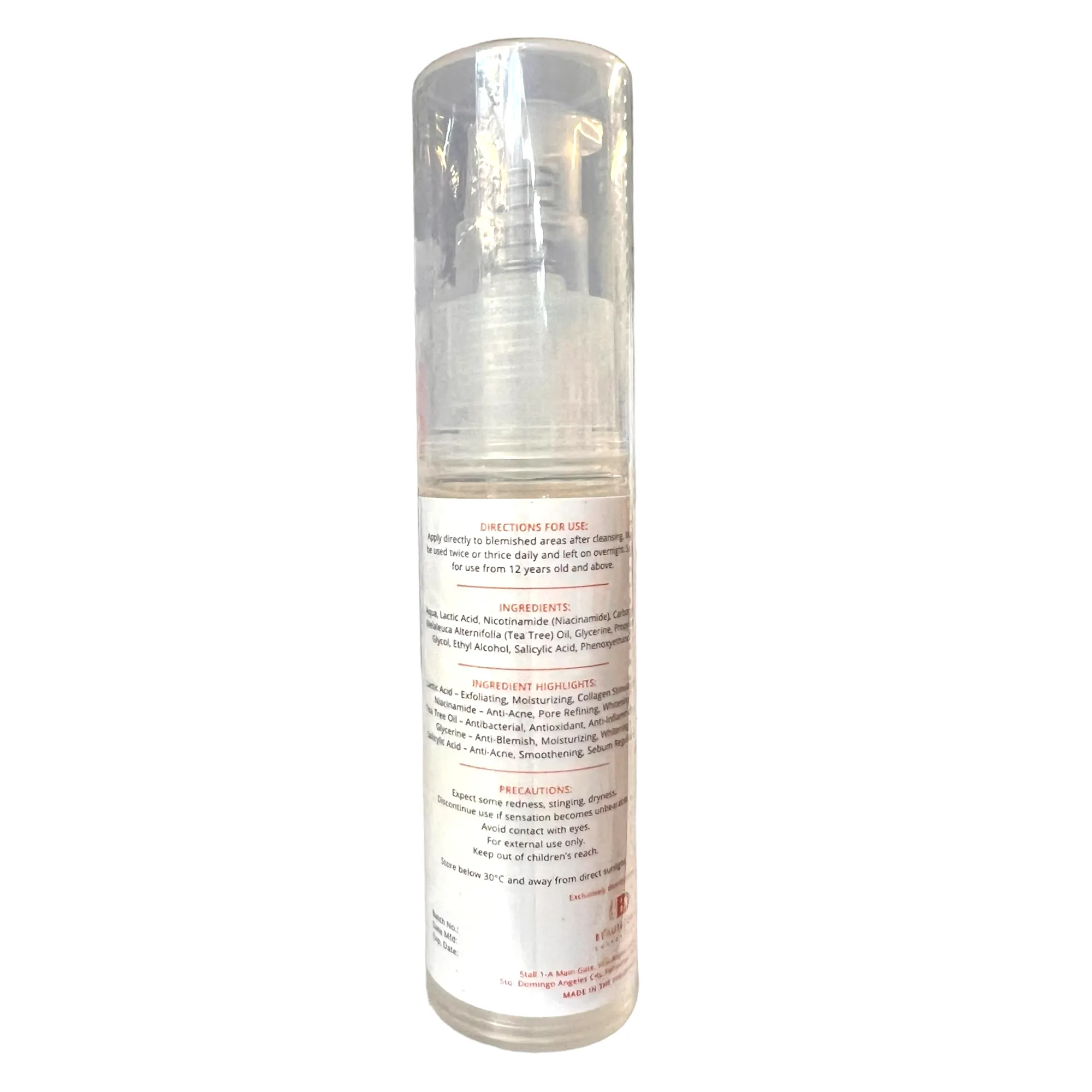Beautederm - C’est Clair - Blemish Banishing Gel - Acme Drying Gel 30 ml