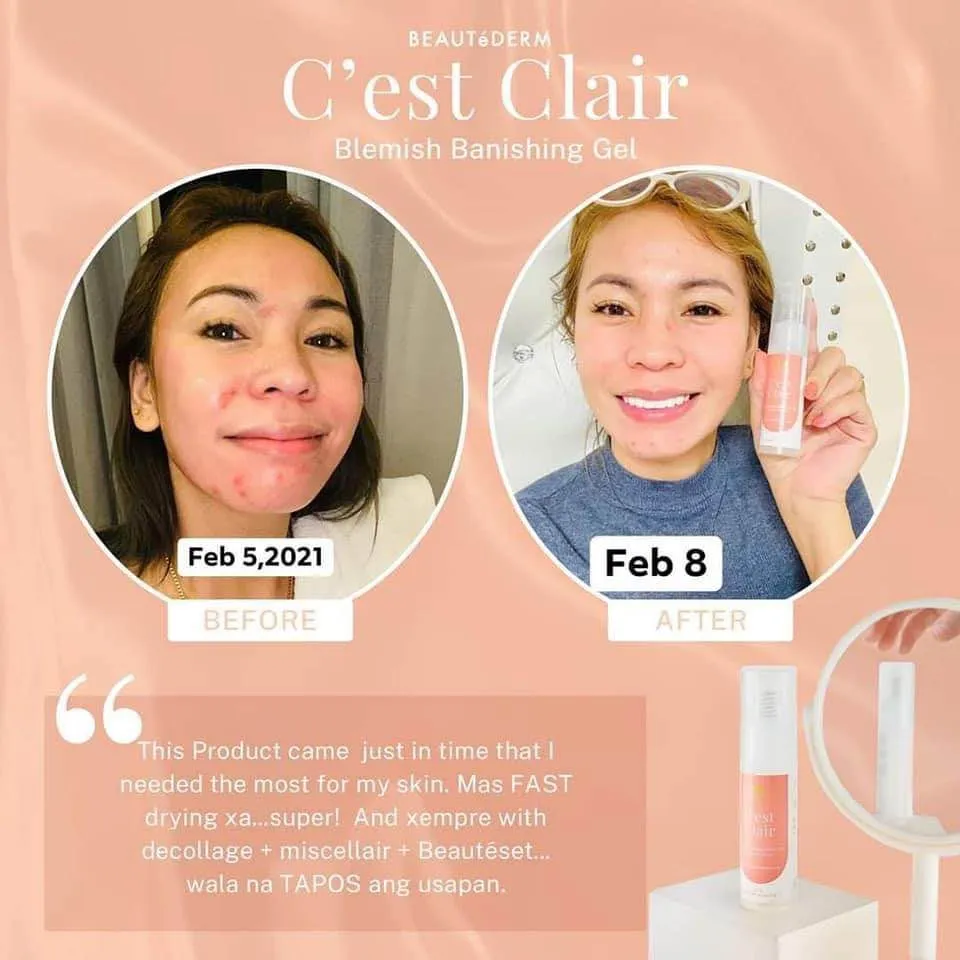 Beautederm - C’est Clair - Blemish Banishing Gel - Acme Drying Gel 30 ml