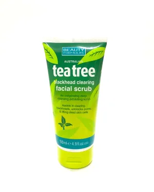 Beauty Formulas BlackHead Tea Tree Clearing Scrub