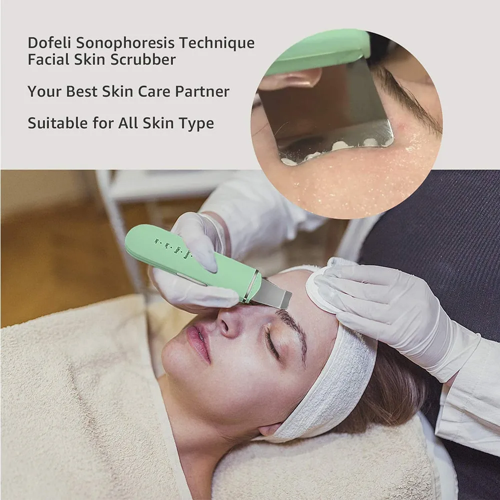 Beauty Ultrasonic Skin Scrubber  with USB