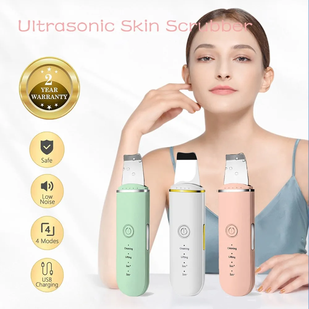 Beauty Ultrasonic Skin Scrubber  with USB