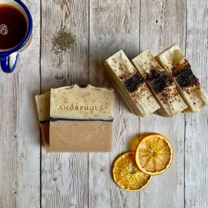 Bergamot, Black Pepper, Verbena & Earl Grey Tea Artisan Body Soap Bar