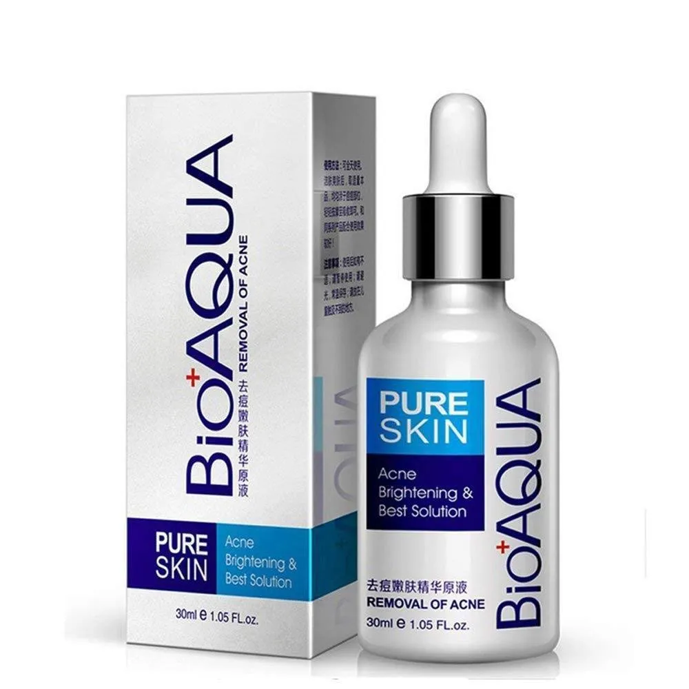 BIOAQUA 4in1 Face Acne Scar Removal Spots Pimples Oil Cream Face Masks Scar Blemish Marks Moisturizing Oil 100g 30g 30ml 4pcs X30g