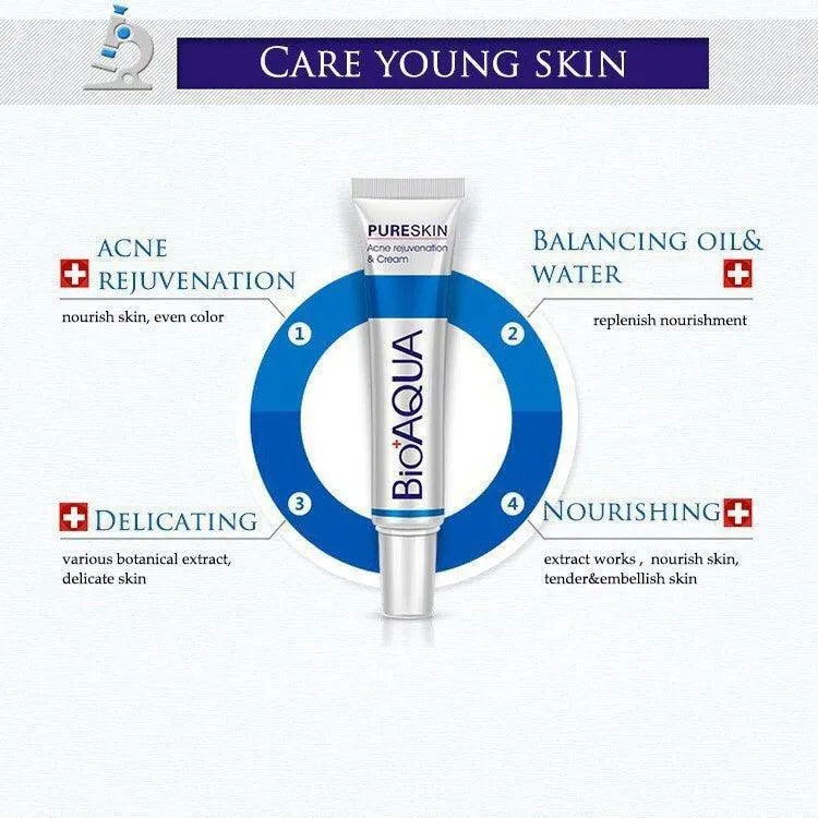 Bioaqua face cream skin care anti acne treatment cream 30g -100% ORIGINAL