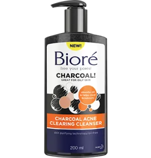 Biore  Charcoal Acne Cleanser  6.77 oz