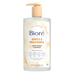 BIORE Gentle & Breathable Acne Face Wash غسول البشرة الحساسة من بيور