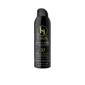 BLACK GIRL SUNSCREEN SPF 30 SPRAY - MAKE IT GLOW
