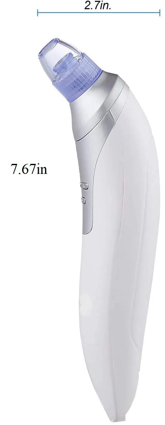 Blackhead Remover Comodo Pore Vacuum Cleaner with Rechargeable Base and Four Interchangeable Heads 2020 Upgraded Acne Extractor Tool Machine