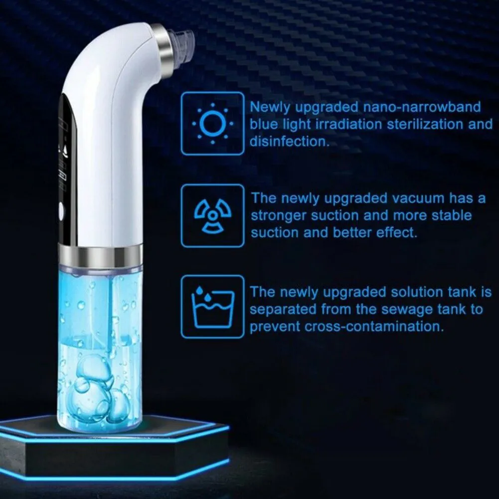 Blackhead Remover Face Deep Nose Cleaner Micro Bubble Electric
