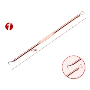 Blackhead Remover/Pimple Comedone Extractor | Angle Tip/Triangle - Rose  Gold