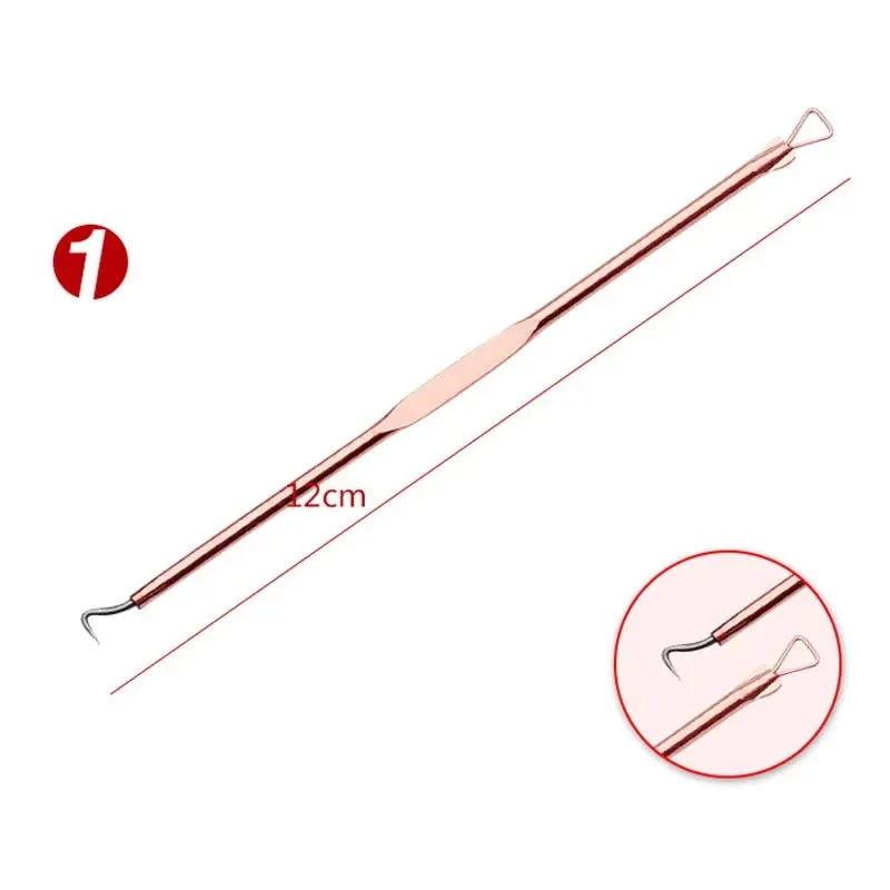 Blackhead Remover/Pimple Comedone Extractor | Angle Tip/Triangle - Rose  Gold