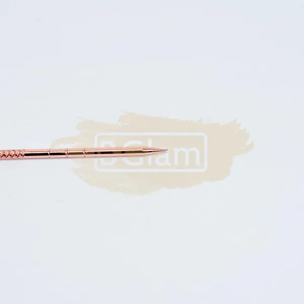 Blackhead Remover/Pimple Comedone Extractor | Pointed Tip/Squeezing Loop - Rose  Gold
