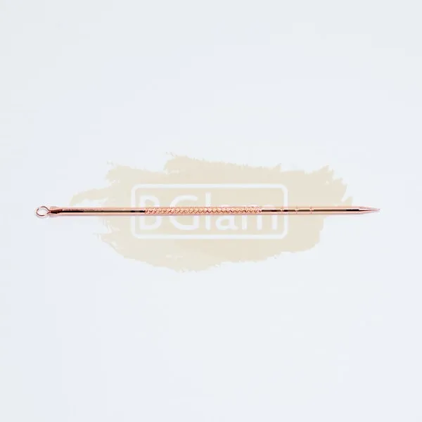 Blackhead Remover/Pimple Comedone Extractor | Pointed Tip/Squeezing Loop - Rose  Gold