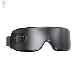 Bluetooth Music Eye Massager with Heat Compression, 180° Foldable Design, and Multiple Modes