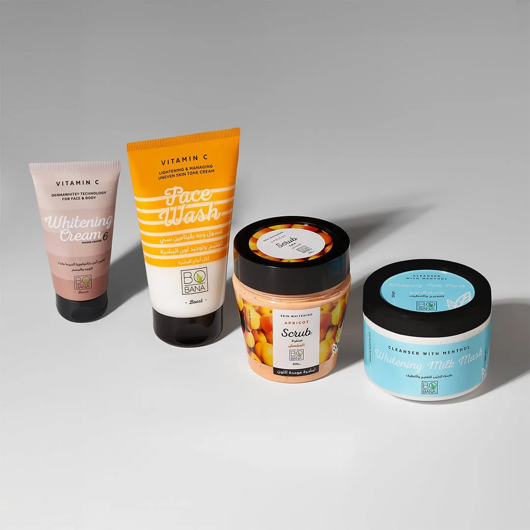 Bobana Routine for Whitening Oily Skin