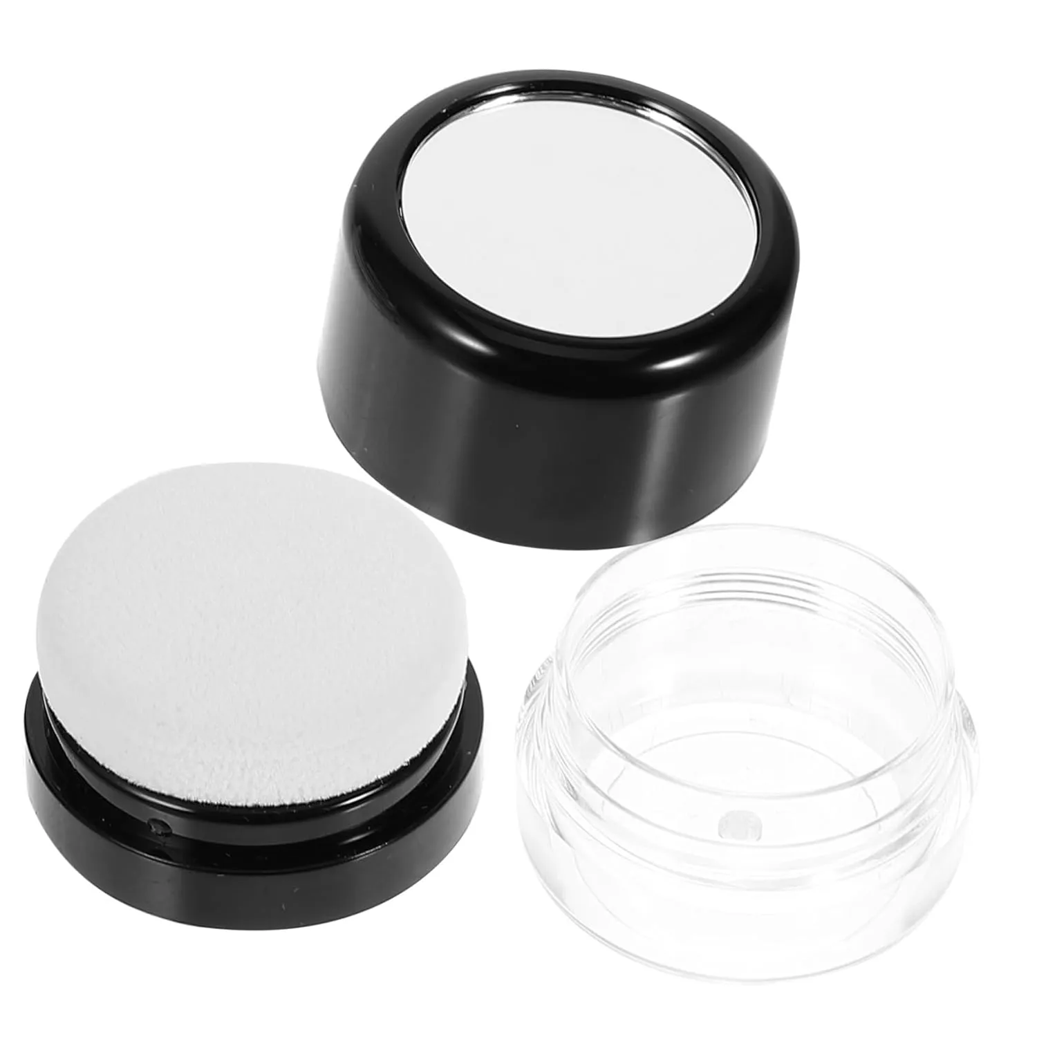 Body Powder Jar Empty Container with Lid for Loose Powder Mini Travel-friendly Case for Talc and Dusting Sturdy Design for Outdoor Use