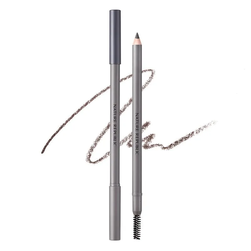 Botanical Wood Eyebrow 01 Deep Gray