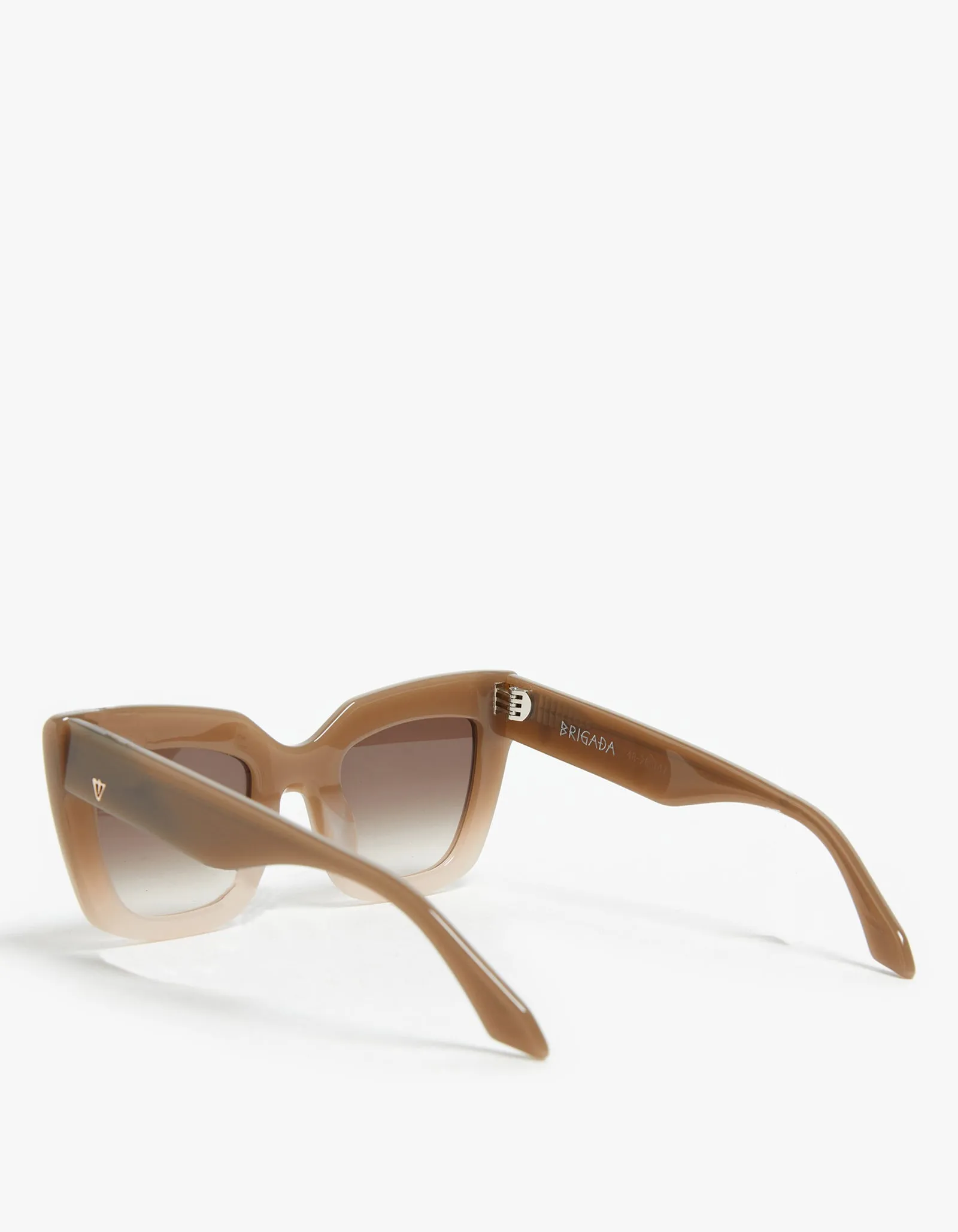 Brigada Sunglasses - Toffee Fade To Ivory