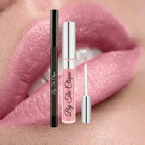 By The Clique Premium Matte Lip Kit | Light Pink Lipstick and Liner Set | Blushing Bride