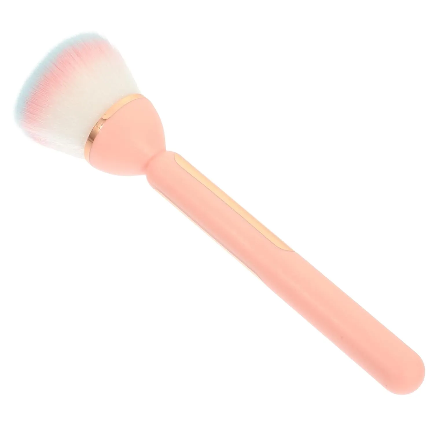 CANIGHT 2pcs Cosmetic Powder Brush Ergonomic Handle Convenient Makeup Tool for Blush and Loose Powder for Home and Travel Soft Brush for Nail Dust Removal and Makeup Blending