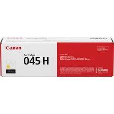 Canon 045 Original High Yield Toner Cartridge - Yellow - 1 Each - 2200 Pages