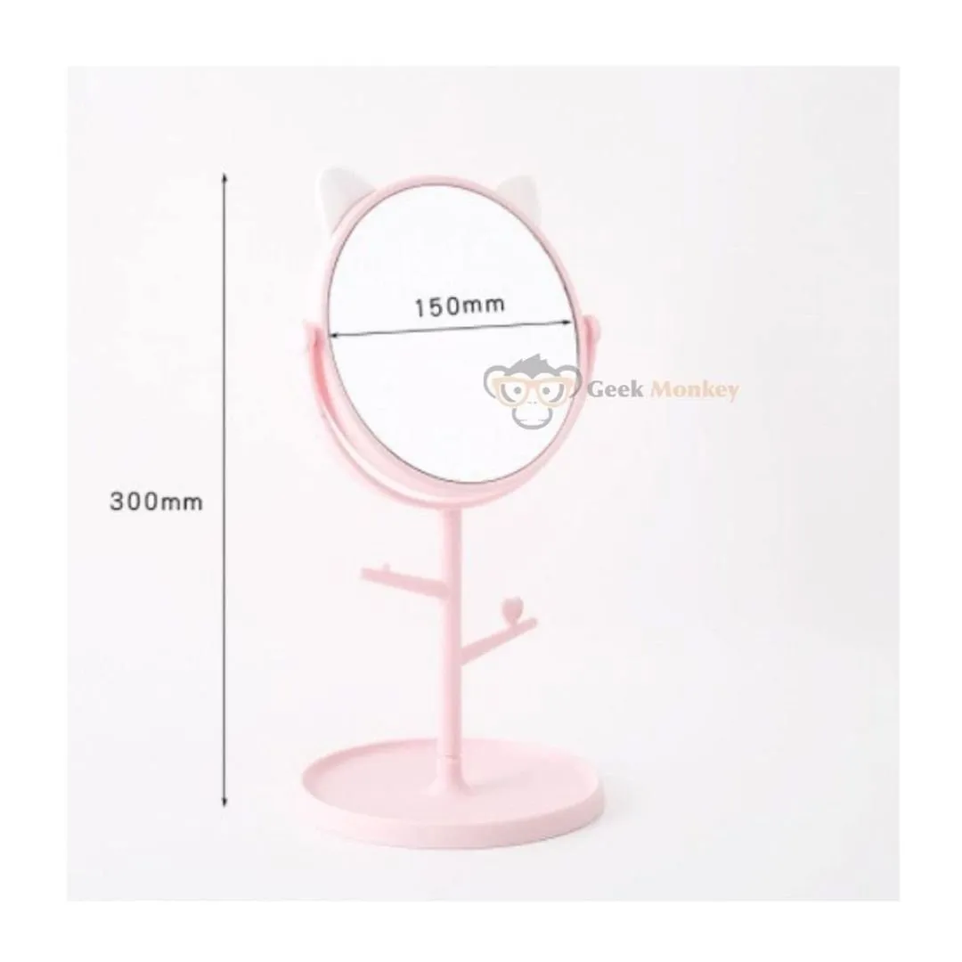 Cat Ears Swivel Mirror