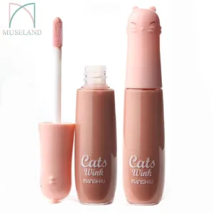 CATS WINK MANSHILI Wheaten Nude Moisture Care Vitamin E Nourish LipGloss in 12 Gorgeous Color
