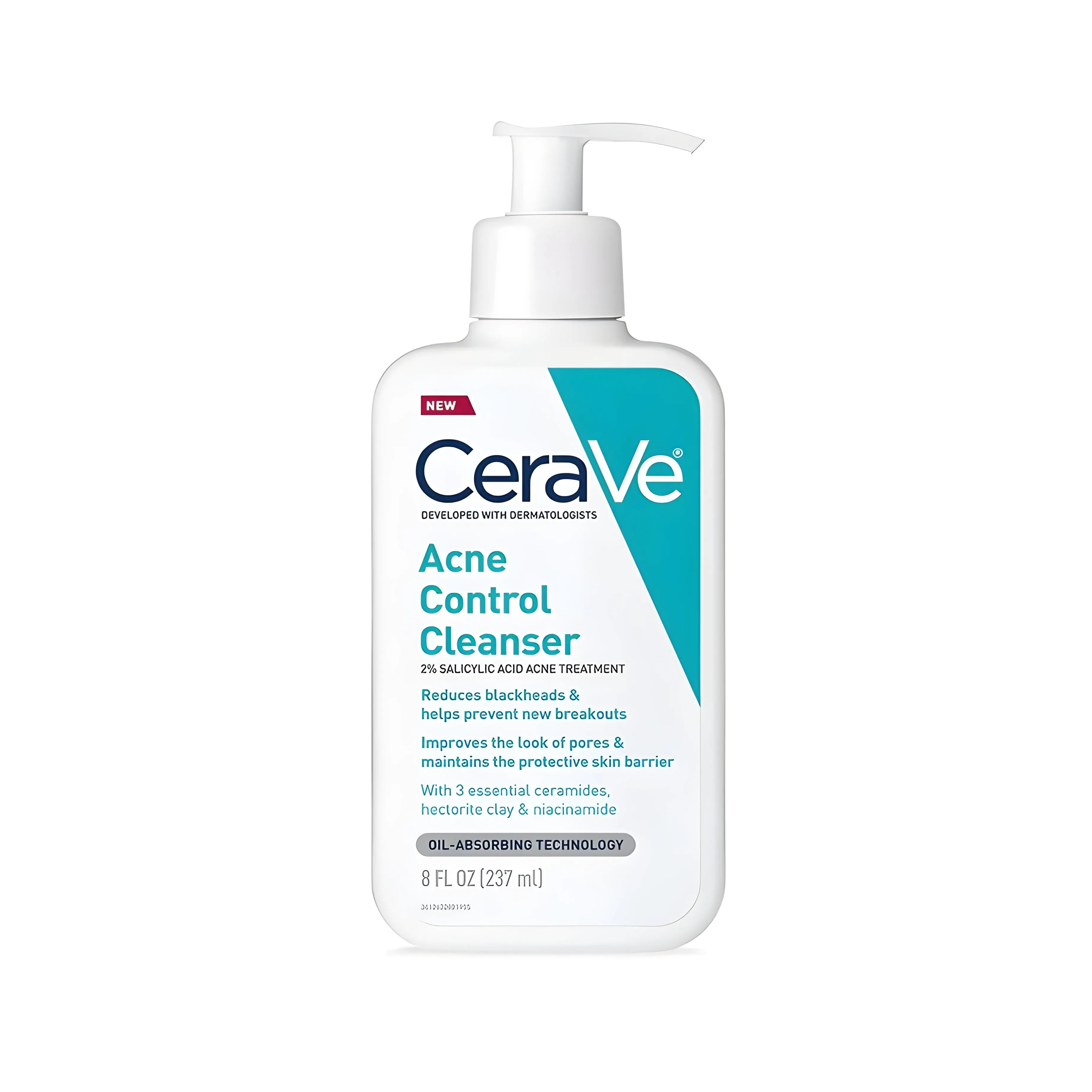 CeraVe Acne Control Cleanser With 2% Salicylic Acid Treatment - 237ml