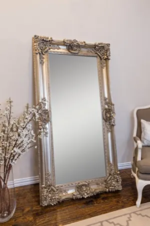 Champagne Leaner Mirror, 35 7/16" x 67", Gold