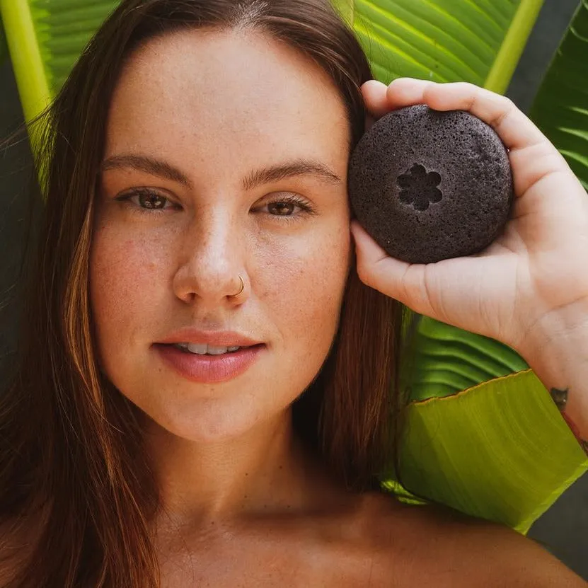 CHARCOAL KONJAC SPONGE - PACK OF 3