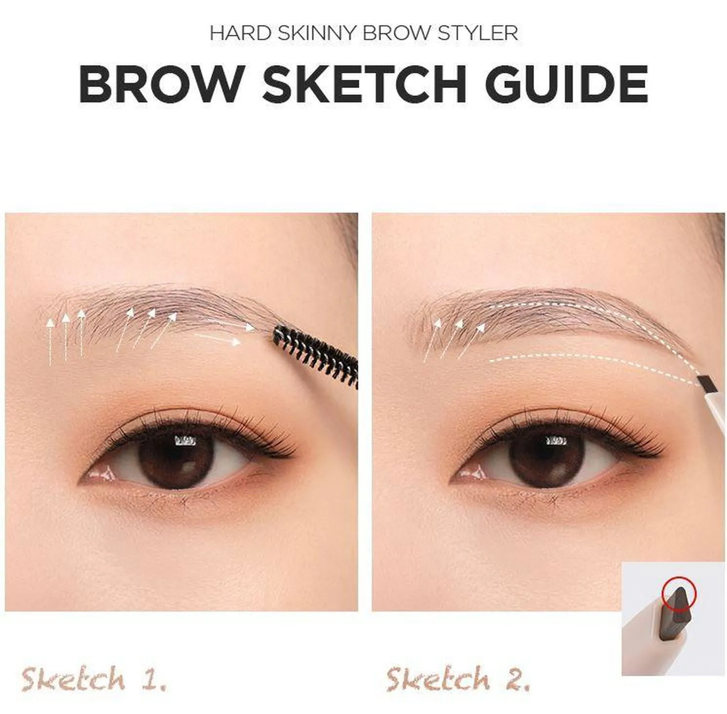 CHICA Y CHICO Hard Skinny Brow Styler
