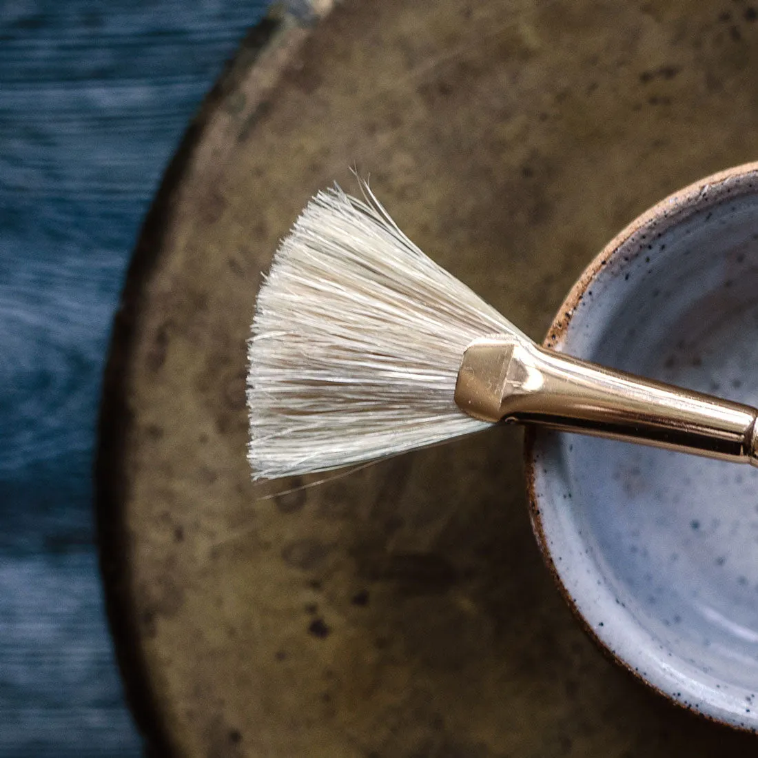 Clay Mask Fan Brush